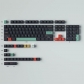 GMK Metropolis Black 104+25 Full PBT Dye-subbed Keycaps Set for Cherry MX Mechanical Gaming Keyboard